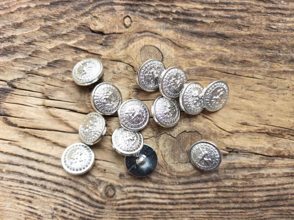 Ґудзик арт. MX 1728/Nickel/34L